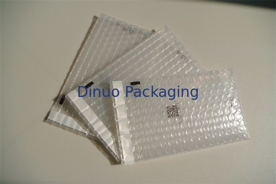 Klare Polyluftpolsterfolie-Beutel für die Verzierungen, die 145x210mm #C verpacken