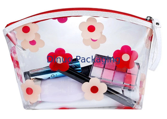 Coloreful Gewohnheit Druckpvc-Reißverschluss-Tasche, kosmetische Pauschalreisen-Tasche