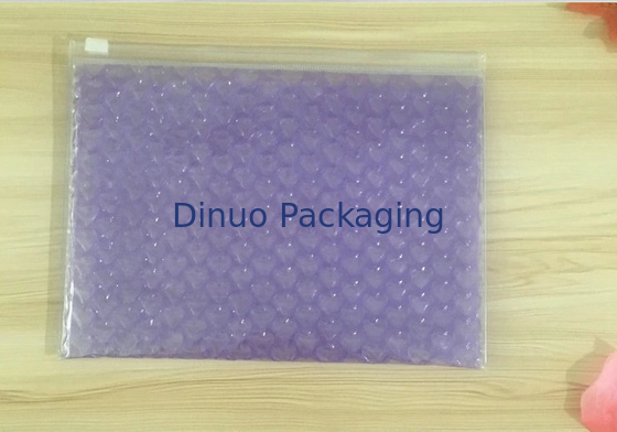 0.06-0.1mm Stärke PVC-Blasen-Tasche/wiederverwendbare Werbungs-Plastikreißverschluss-Tasche