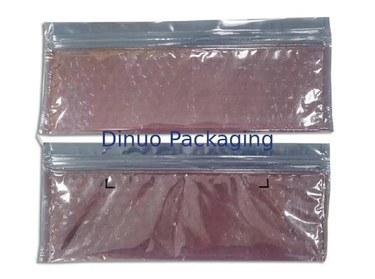 0.06-0.1mm Stärke PVC-Blasen-Tasche/wiederverwendbare Werbungs-Plastikreißverschluss-Tasche
