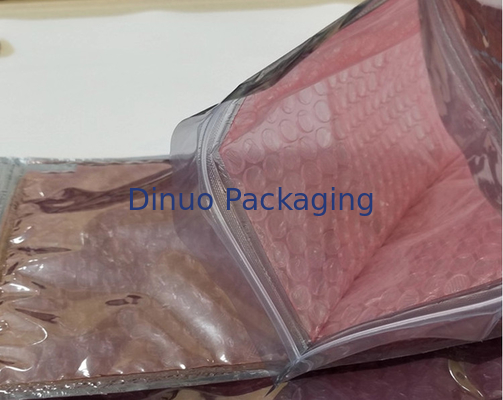 0.06-0.1mm Stärke PVC-Blasen-Tasche/wiederverwendbare Werbungs-Plastikreißverschluss-Tasche