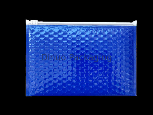 400x300mm orange wiederversiegelbarer Reißverschluss-Blasen-Taschen-Schock-Widerstand ISO9001