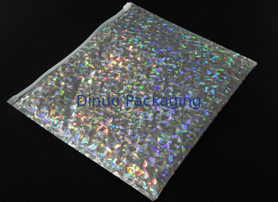 220x160mm glänzende ganz eigenhändig geschriebe Blasen-Umschlag-Werbungen mit Reißverschluss-kosmetischer Blasen-Augenblick-Tasche
