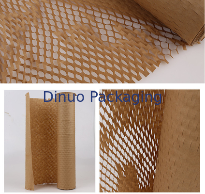 Stützbares gestempelschnittenes Bienenwaben-Kraftpapier 38cm*140m SGS
