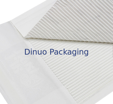 110*130mm gewellte Papiertüte-selbstklebendes Band-Werbung aufgefüllte Versandumschläge