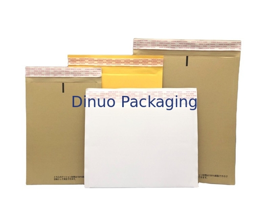 Keine Biegungs-Kraftpapier-Pappe füllte Versandumschläge für Portfolio auf