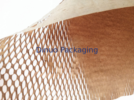 50cm*120m Brown Bienenwaben-Packpapier recyclebar