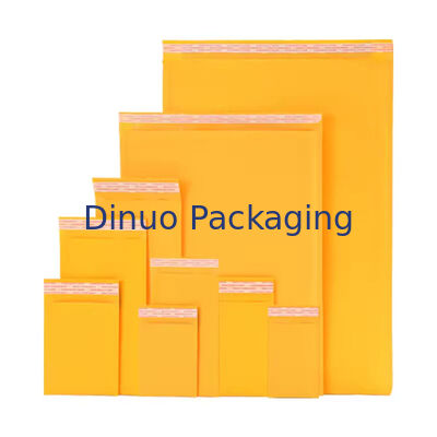 Express Kraft Bubble Mailers Verschiedene Größen Customized Logo Dauerhafte gepolsterte Umschläge für sichere Verpackungen und Versandbedürfnisse