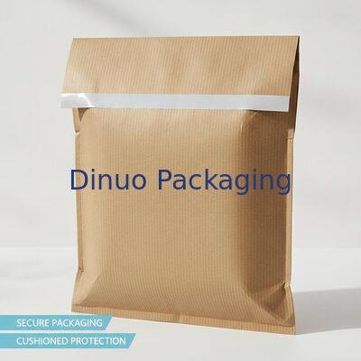 Schutz- und gepolsterter Papierversandtasche mit starkem Klebestreifen für sichere Verpackung und Transportschutz